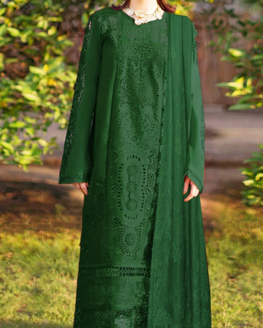 ZARA SHAHJAHAN LUXURY COLLECTION LAWN WITH DIAMOND VOIL DUPATTA