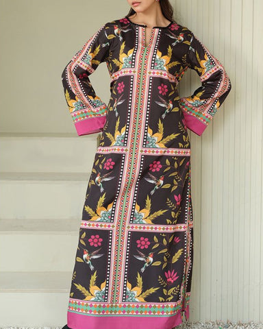 LULUSAR – 3PC SILK UNSTITCHED DIGITAL PRINTED SUIT